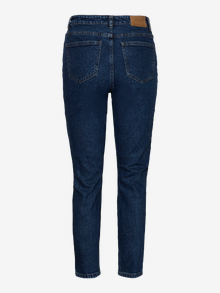 Vero Moda VMBRENDA High rise Straight Fit Jeans -Dark Blue Denim - 10268434