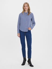 Vero Moda VMBRENDA High rise Straight Fit Jeans -Dark Blue Denim - 10268434