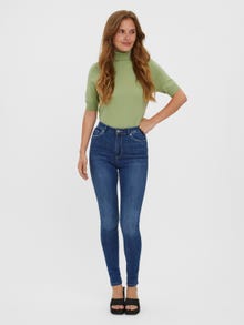 Vero Moda VMSOPHIA High rise Skinny Fit Jeans -Medium Blue Denim - 10268548