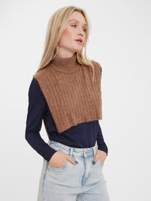 Vero Moda Scarf Bib -Cacao Nibs - 10268573