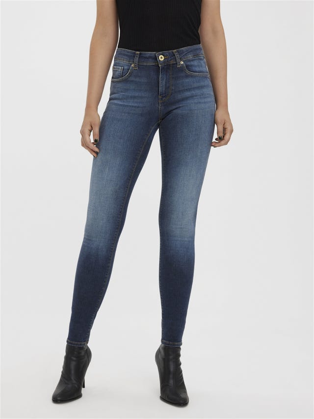 Vero Moda VMLUX Mid rise Slim Fit Jeans - 10268612