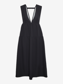 Vero Moda Regular Fit V-Neck Long dress -Black - 10268650