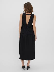 Vero Moda Regular Fit V-Neck Long dress -Black - 10268650