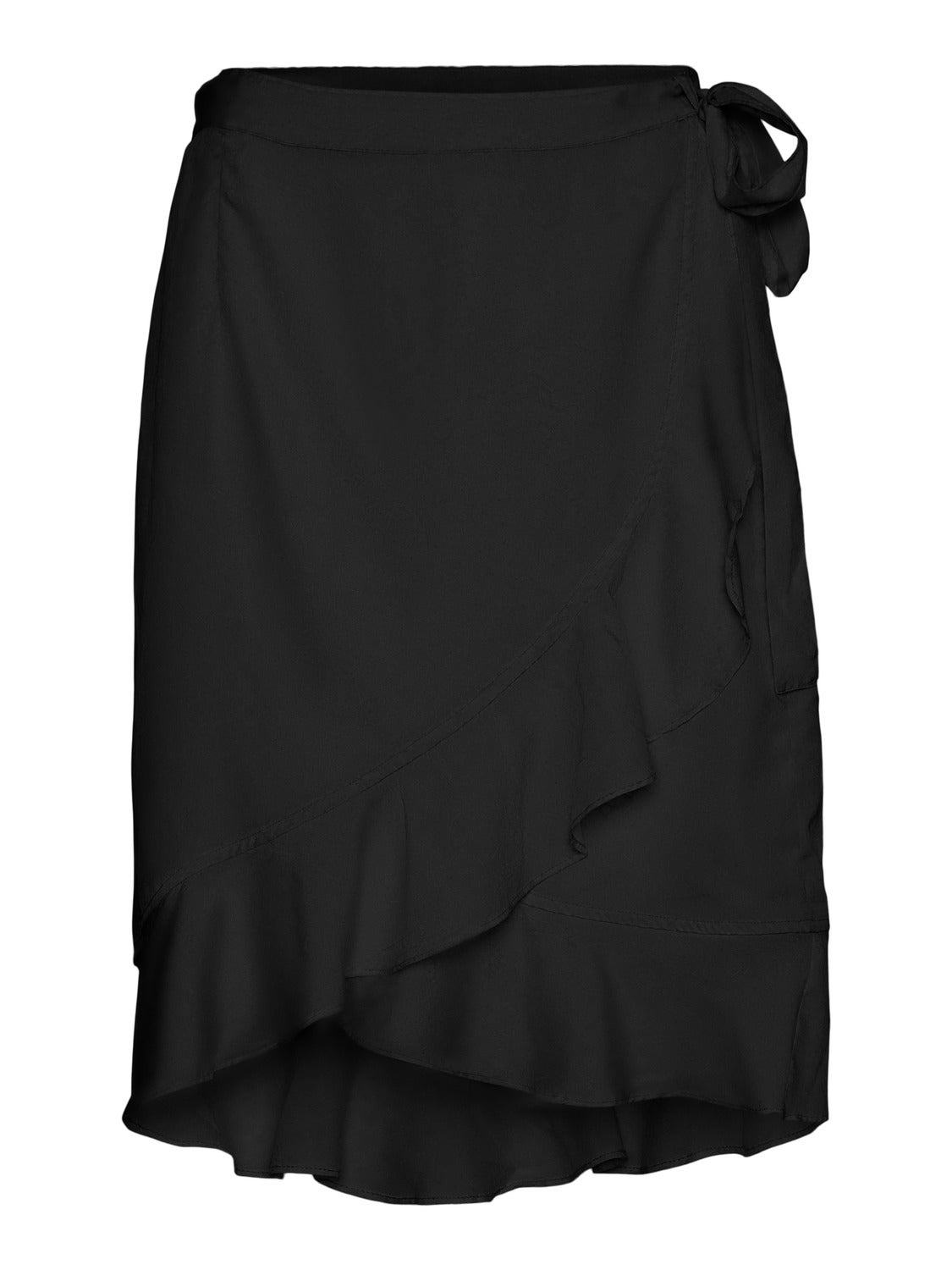 Wrap skirt | Black | Vero Moda®