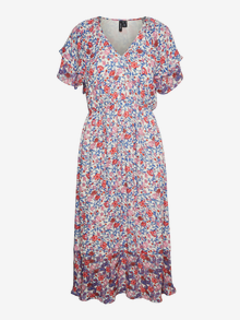 Vero Moda VMTORA Lange jurk -Pristine - 10269106