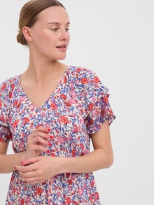 Vero Moda VMTORA Lange jurk -Pristine - 10269106