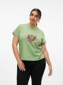 Vero Moda VMMILLA T-shirts -Forest Shade - 10269191