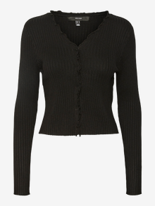 Vero Moda VMELLY Knit Cardigan -Black - 10269247