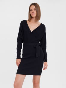Vero Moda VMHOLLYREM Lange jurk -Black - 10269251