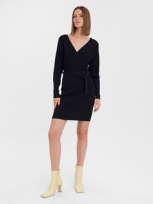 Vero Moda VMHOLLYREM Lang kjole -Black - 10269251