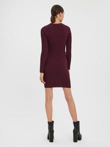 Vero Moda VMKIKI Long dress -Winetasting - 10269253