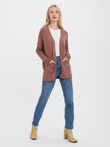 Vero Moda VMLILLIE Strickjacke -Rose Brown - 10269434