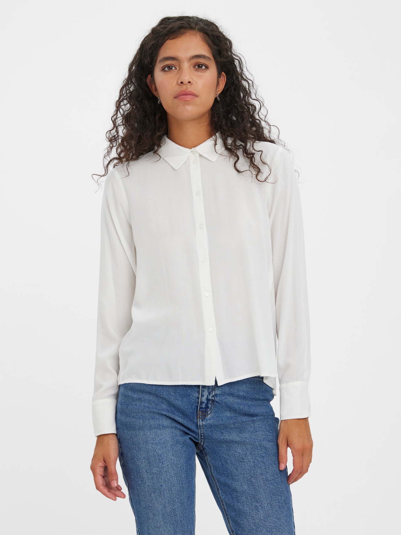VMBEAUTY Shirt | | Clear White Moda® Vero