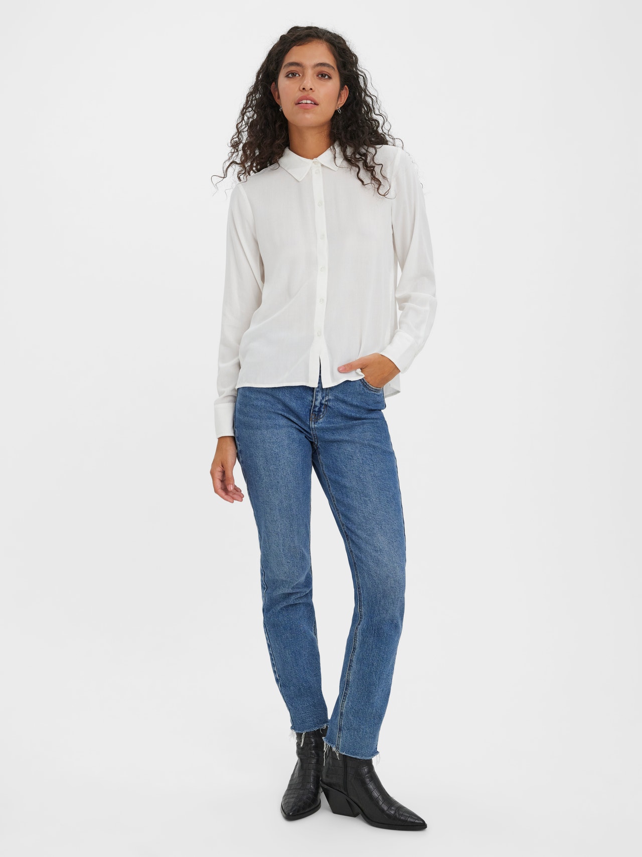 Moda® Shirt Vero VMBEAUTY White | Clear |