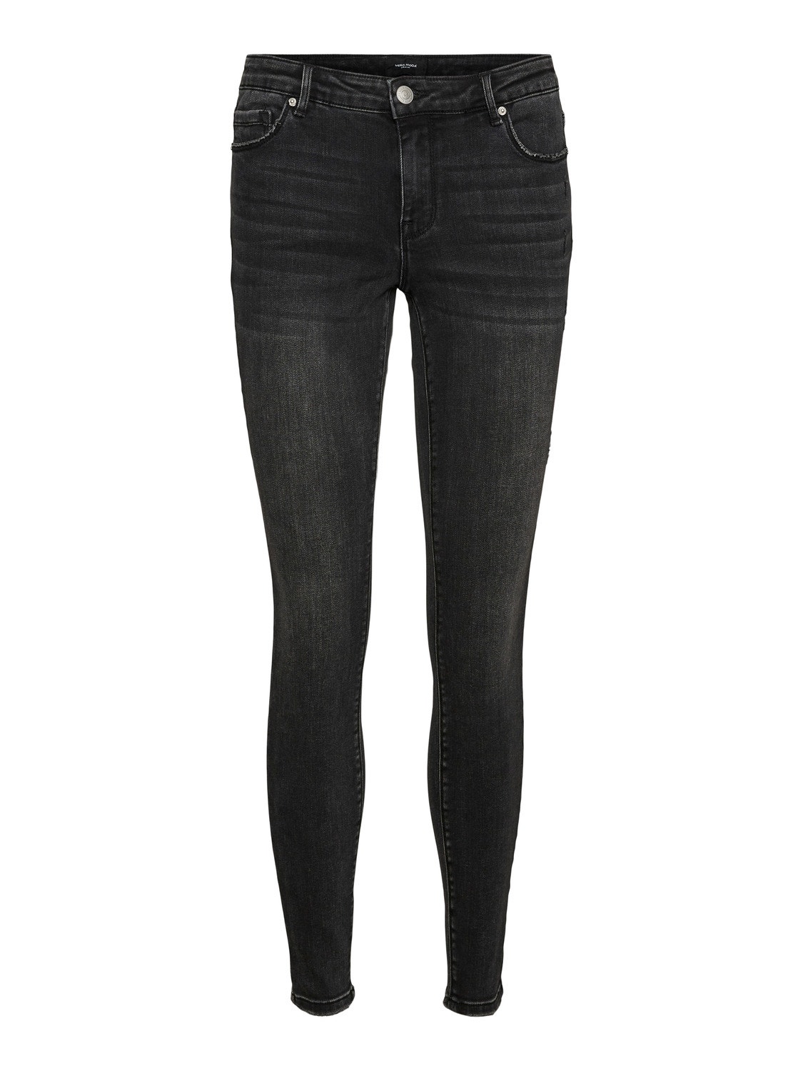Vero Moda VMLYDIA Low rise Skinny Fit Jeans -Black - 10269729