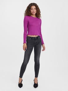 Vero Moda VMLYDIA Low rise Skinny fit Jeans -Black - 10269729