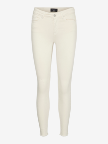 Vero Moda VMPEACH Skinny Fit Jeans -Ecru - 10269748
