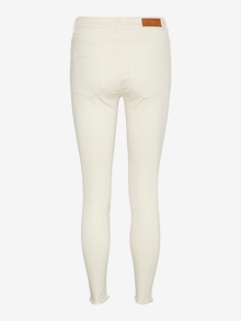 Vero Moda VMPEACH Skinny fit Jeans -Ecru - 10269748