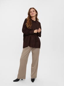 Vero Moda VMTIKA Shirt -Coffee Bean - 10269940