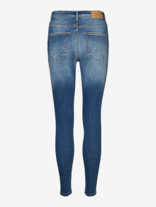 Vero Moda VMSOPHIA Korkea vyötärö Skinny fit Farkut -Medium Blue Denim - 10269963