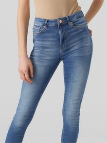 Vero Moda VMSOPHIA Korkea vyötärö Skinny fit Farkut -Medium Blue Denim - 10269963