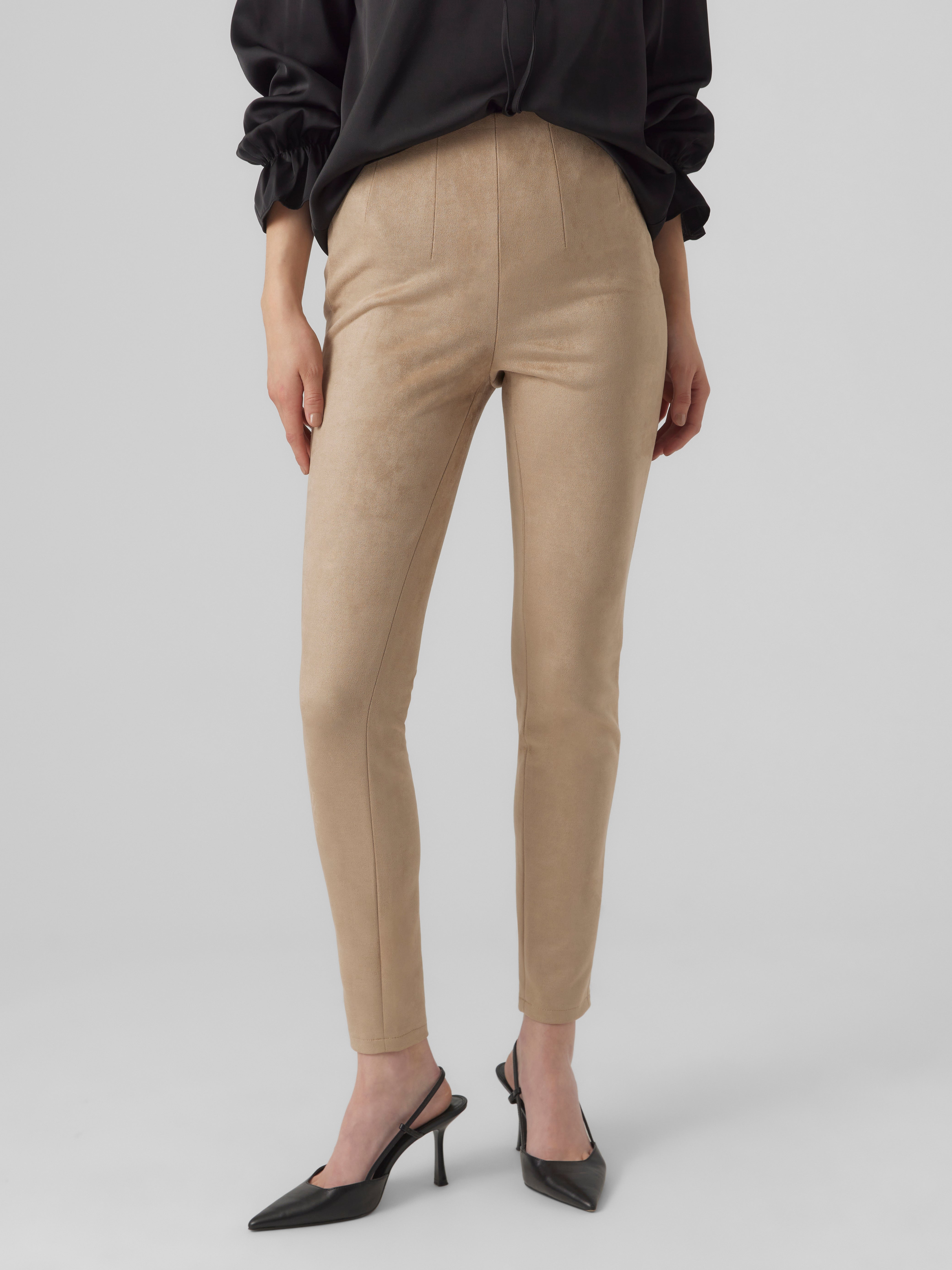 Camel on sale leggings zara