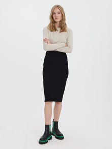 Vero Moda VMKIKI Lange rok -Black - 10270018