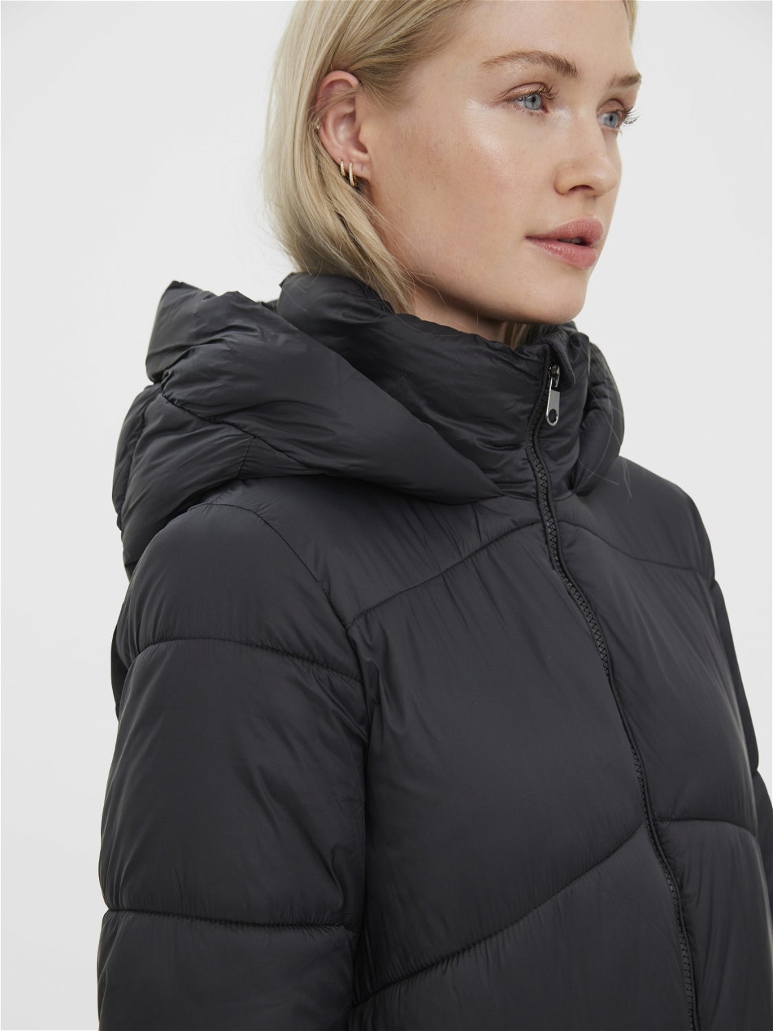 Puffer jacket vero sales moda