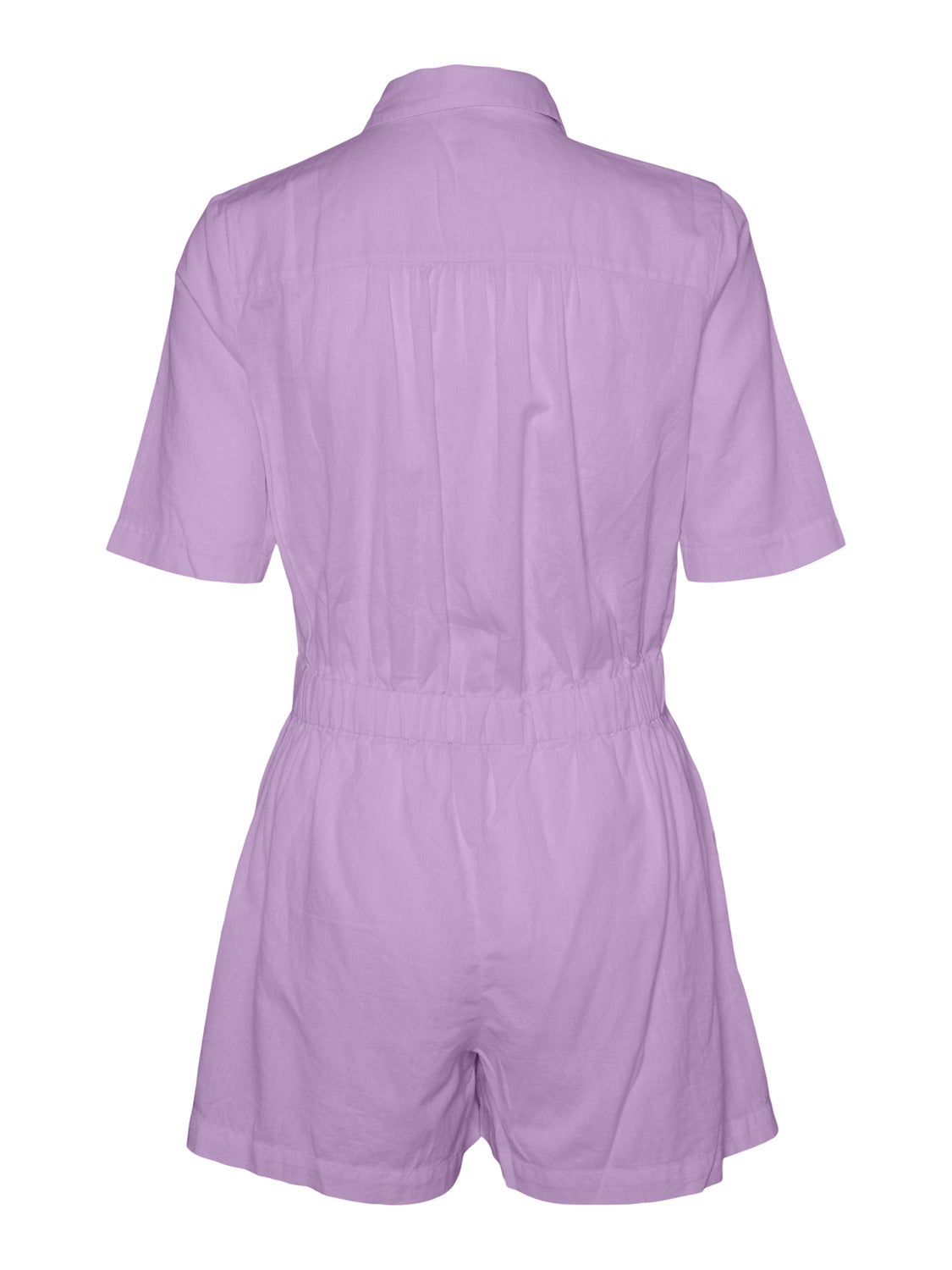 Girls' Short Sleeve Jumpsuit - Cat & Jack Soft Violet Soft Purple  L 10/12 | eBay
