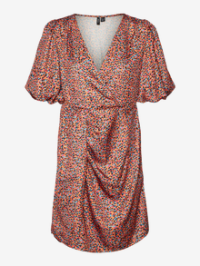 Vero Moda VMYRSA Short dress -Dragon Fire - 10270371