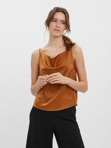 Vero Moda VMSIMMI Topp -Caramel Café - 10270423