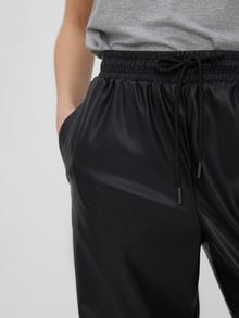 Vero Moda VMOLYMPIA Taille haute Pantalons -Black - 10270466