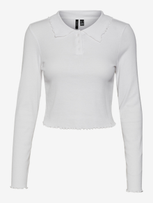 Vero Moda VMNEWAVA Top -Bright White - 10270634