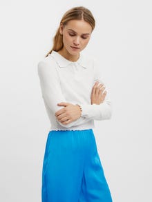 Vero Moda VMNEWAVA Top -Bright White - 10270634