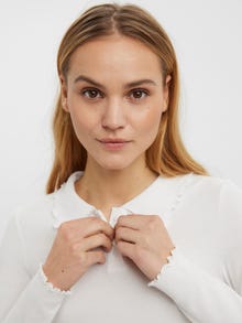 Vero Moda VMNEWAVA Top -Bright White - 10270634