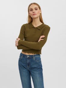 Vero Moda VMNEWAVA Top -Dark Olive - 10270634