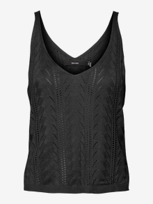 Vero Moda VMNEWLEXSUNPOINTELLE Pullover -Black - 10270649