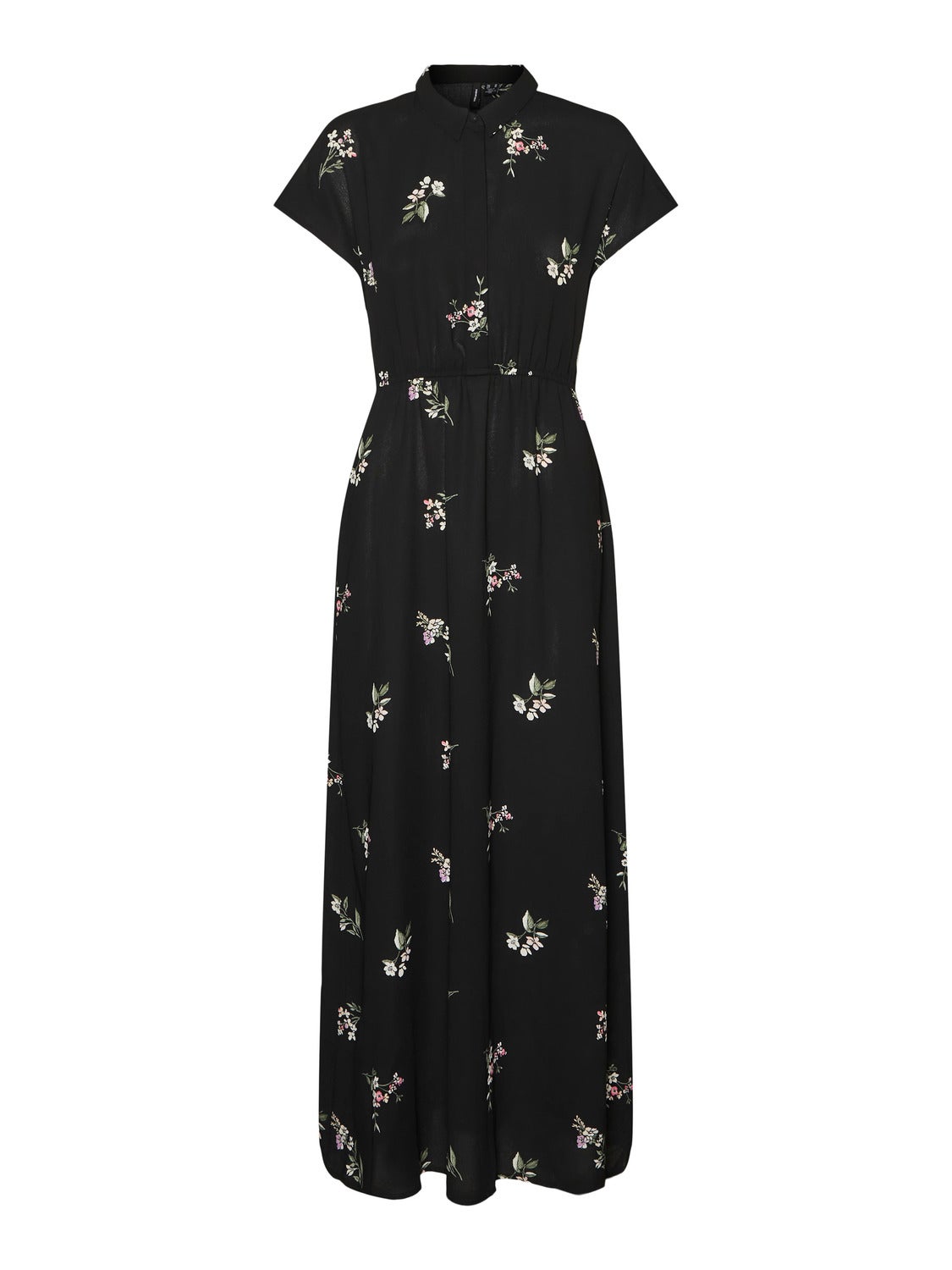 vero moda black and white dress