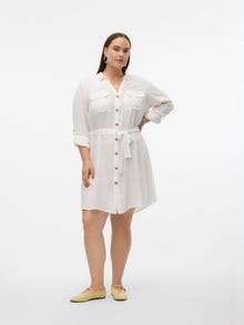 Vero Moda VMBUMPY Krótka sukienka -Snow White - 10270759