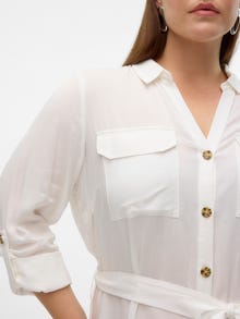 Vero Moda VMBUMPY Krótka sukienka -Snow White - 10270759