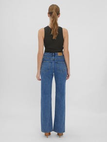 Vero Moda VMKITHY Straight Fit Jeans -Medium Blue Denim - 10270797