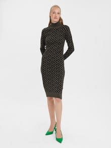 Vero Moda VMARIA Lange jurk -Black - 10270912