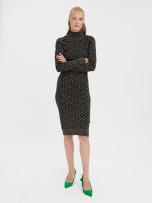 Vero Moda VMARIA Lång klänning -Black - 10270912