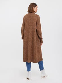 Vero Moda VMDALIANA Knit Cardigan -Cacao Nibs - 10270915