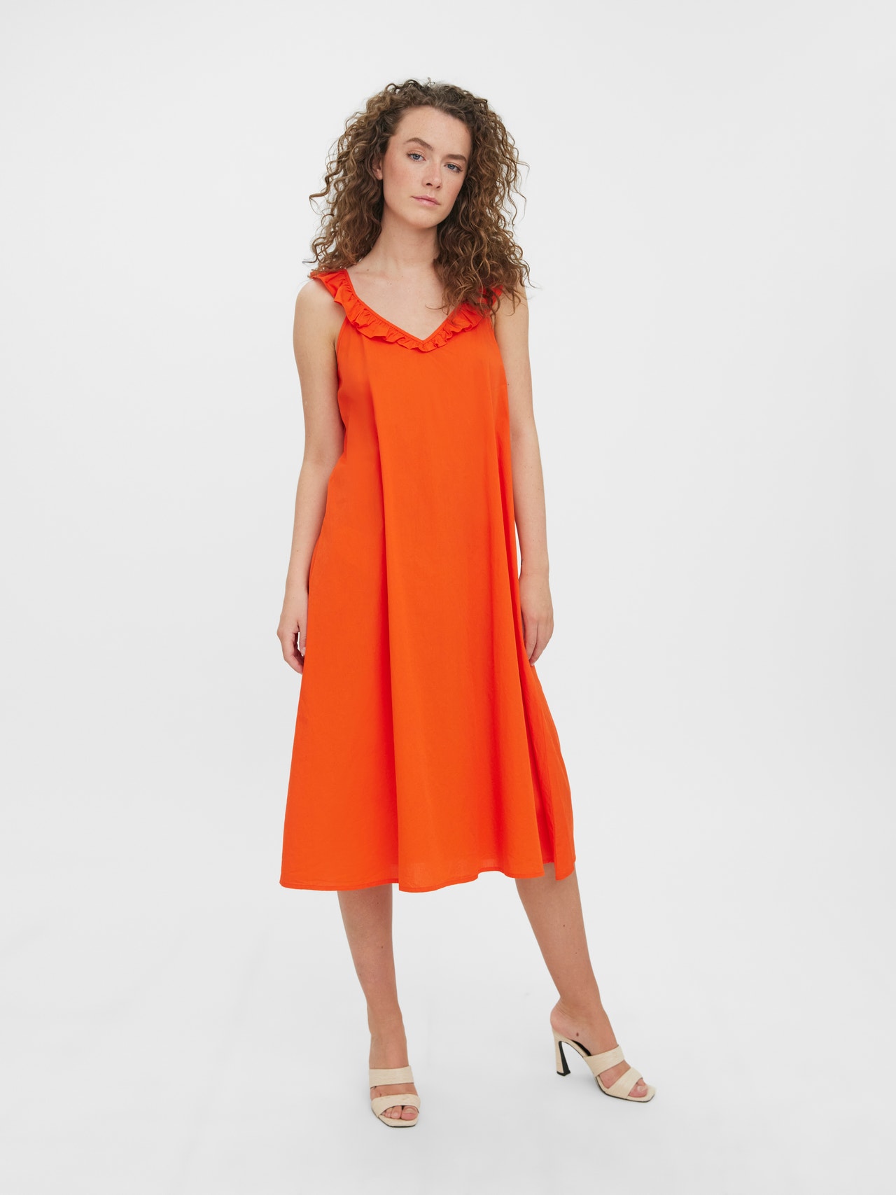 Long dress | Orange | Vero