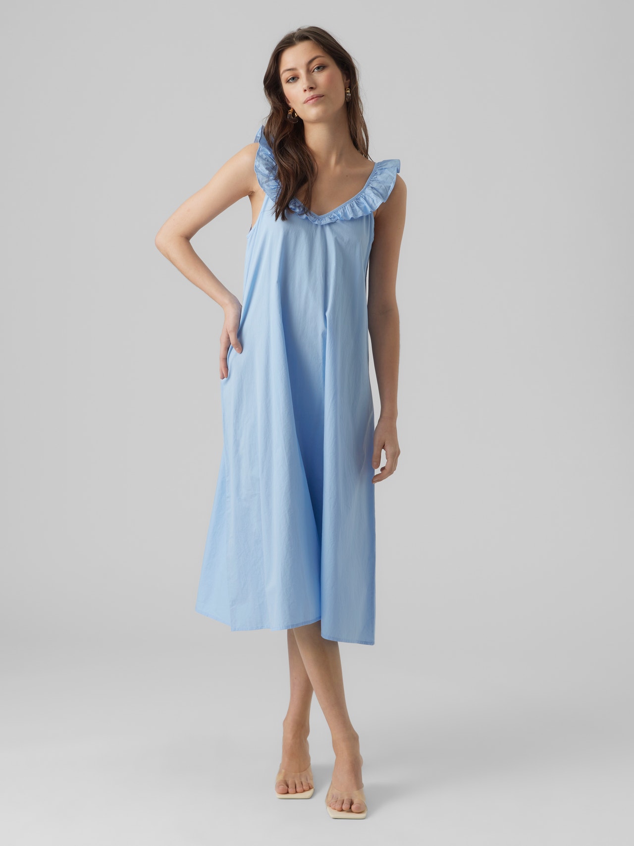 impressionisme attribut på Lang kjole med 30% rabat! | Vero Moda®