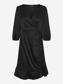 Vero Moda VMESSI Kort kjole -Black - 10271177