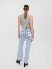 Vero Moda Sirge lõige Teksad -Light Blue Denim - 10271272