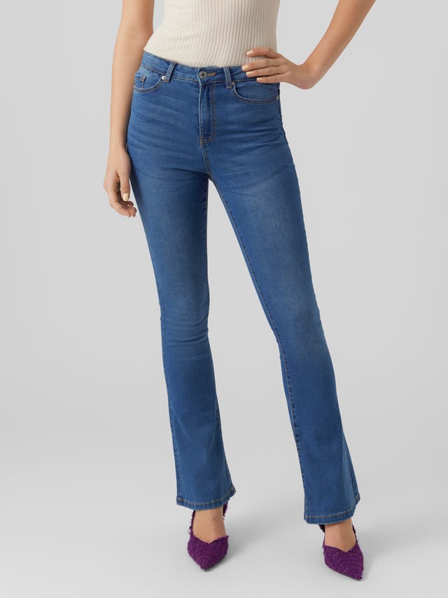 Vero Moda VMSIGA High rise Flared Fit Jeans - 10271304