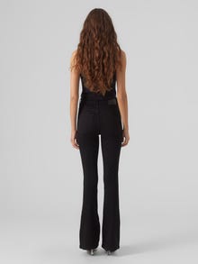 Vero Moda VMSIGA Flared Fit Jeans -Black Denim - 10271305